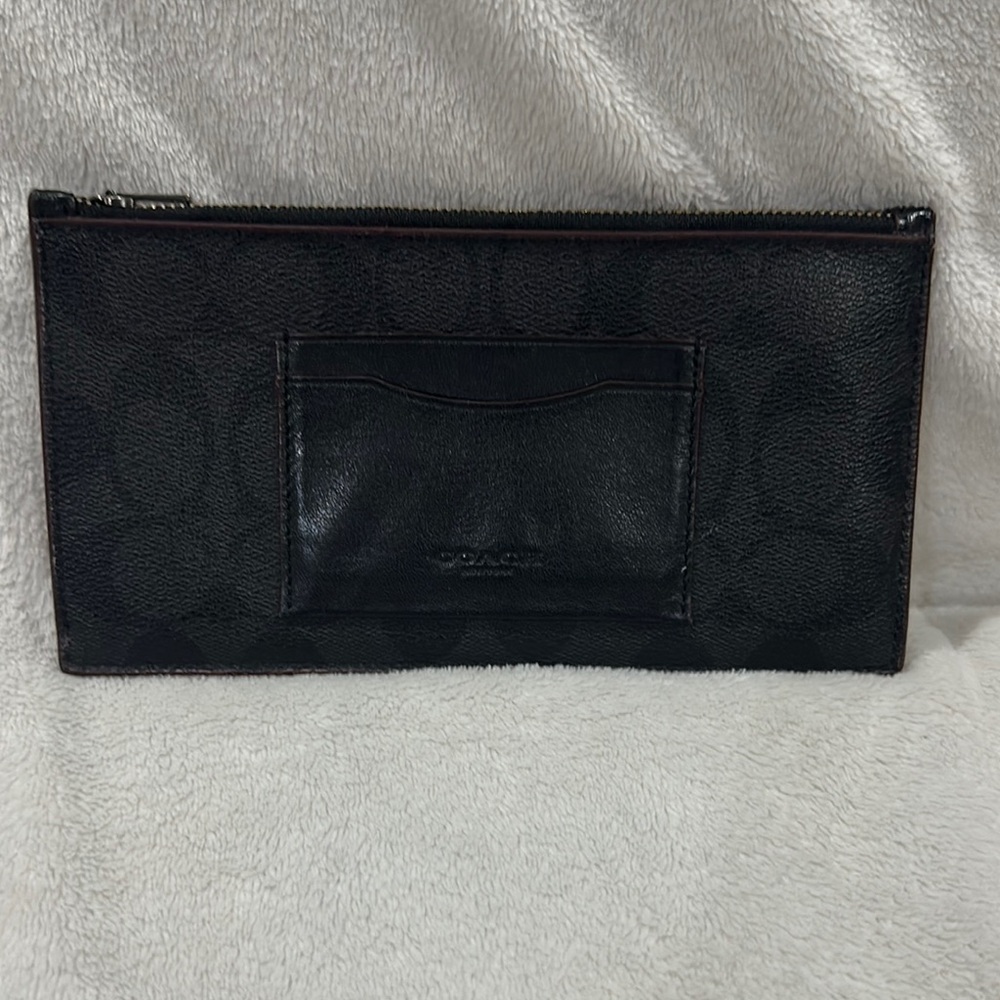 Coach Black Leather Wallet